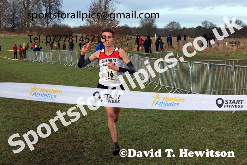 Junior Mens 2024 Northern Cross Country Champs., Sedgefield. Photo: David T. Hewitson/Sports for All Pics